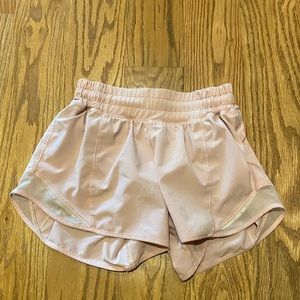 Lululemon shorts size 2 with a 4 inch inseam.